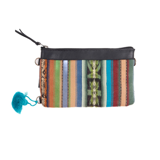 EVERYTHING CLUTCH - OOAK CORTE DE PLAYA - BLACK - NO. 12351