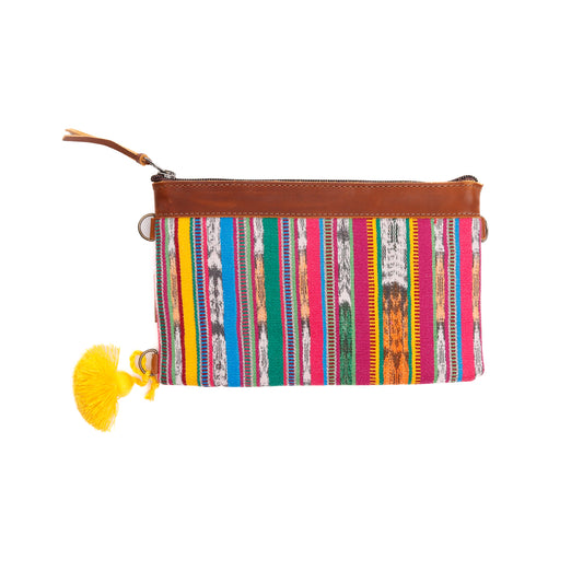 EVERYTHING CLUTCH - OOAK CORTE DE PLAYA - CAFE - NO. 12413