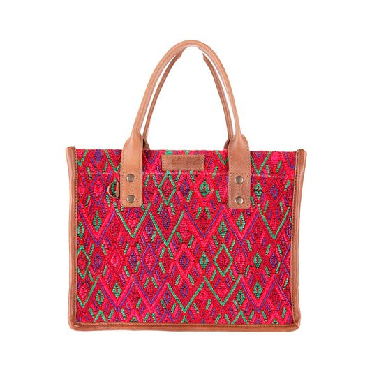 MEDIUM PERFECT TRAVEL TOTE - OOAK - AUBURN - NO. 12572