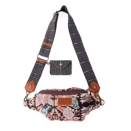 **FLASH SALE** FANCY PACK SET - OOAK - CAFE LEATHER - NO. 12846