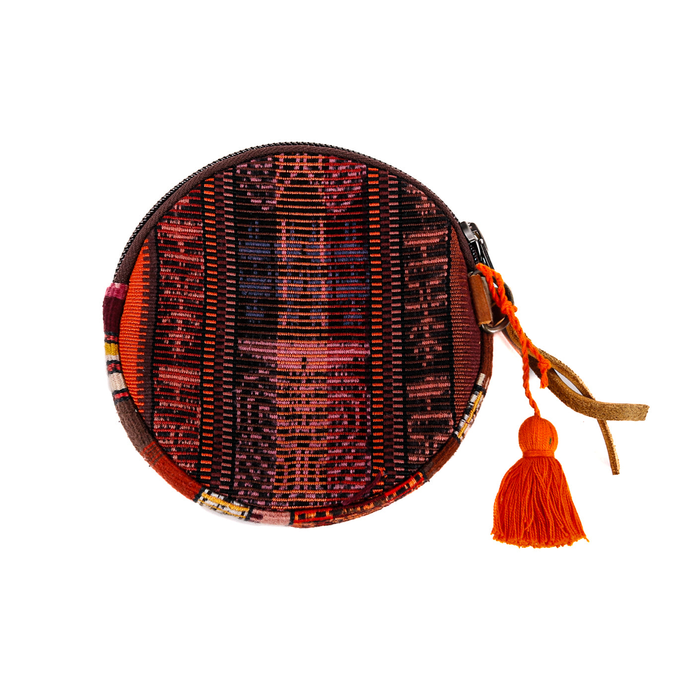 CIRCLE COIN PURSE - CORTE - CAFE - NO. 12923