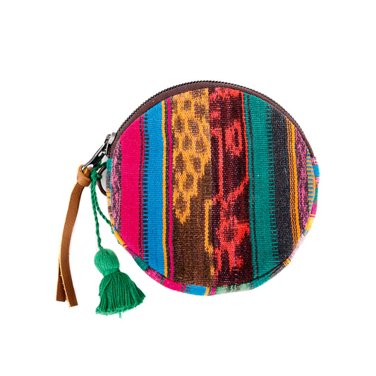 CIRCLE COIN PURSE - CORTE - CAFE - NO. 12932