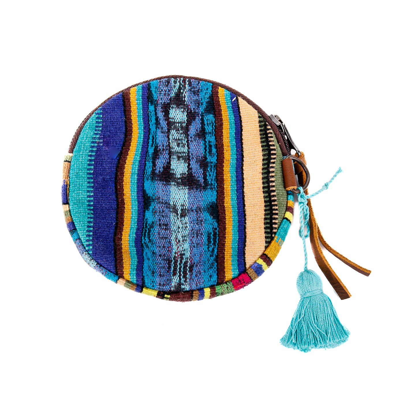 CIRCLE COIN PURSE - CORTE - CAFE - NO. 12943