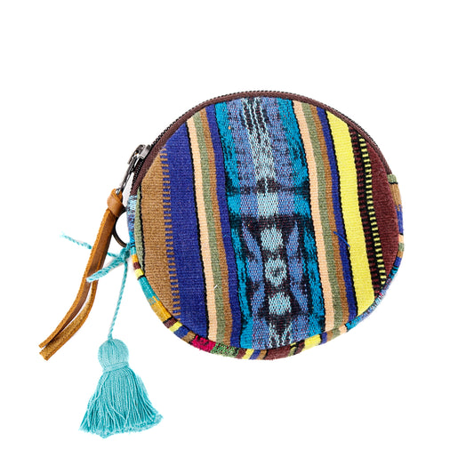 CIRCLE COIN PURSE - CORTE - CAFE - NO. 12943