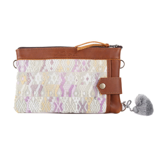 EVERYTHING CLUTCH - OOAK HUIPIL - CAFE - NO. 13481