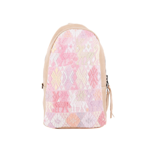SMALL 2.0 CROSSBODY SLING - OOAK HUIPIL - LATTE - NO. 13553