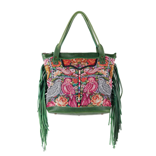 FRINGE MTPB - OOAK HUIPIL - EMERALD - NO. 13624