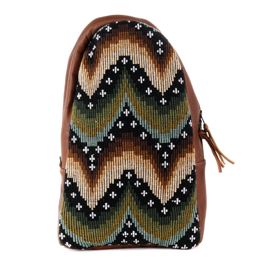 CROSSBODY SLING 2.0 - LARGE - H&S PANEL - CAFE - NO. 13794