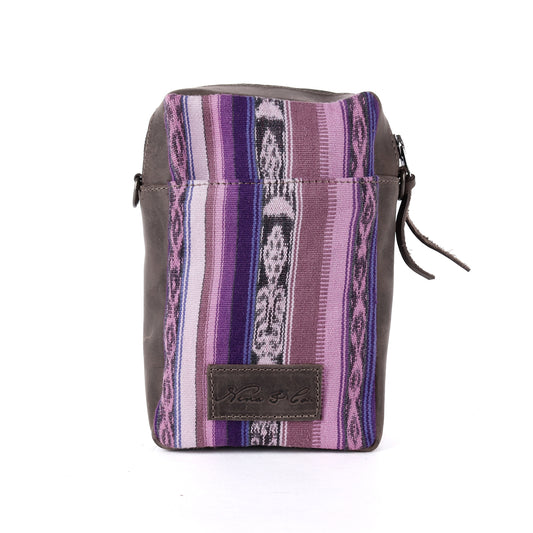 CROSSBODY TRAVEL BAG - CORTE - MOCHA - NO. 13824