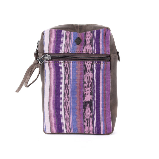 CROSSBODY TRAVEL BAG - CORTE - MOCHA - NO. 13824