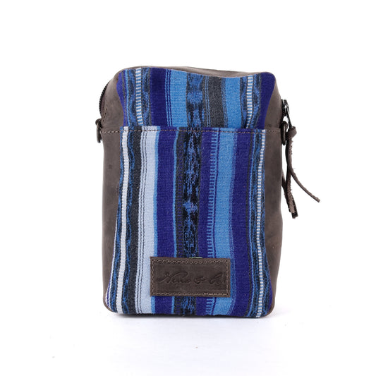 CROSSBODY TRAVEL BAG - CORTE - MOCHA - NO. 13826