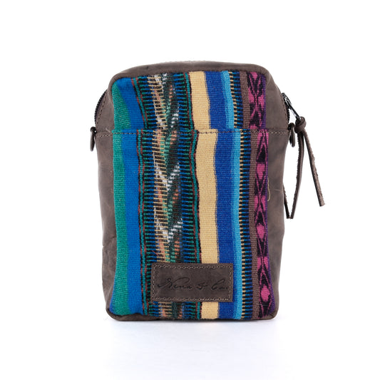 CROSSBODY TRAVEL BAG - CORTE - MOCHA - NO. 13830