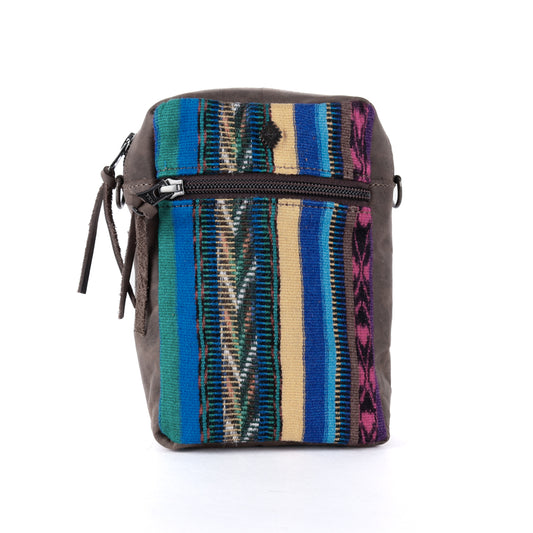 CROSSBODY TRAVEL BAG - CORTE - MOCHA - NO. 13830