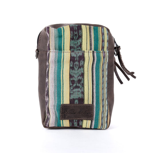 CROSSBODY TRAVEL BAG - CORTE - MOCHA - NO. 13832