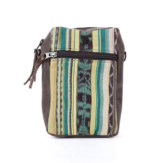 CROSSBODY TRAVEL BAG - CORTE - MOCHA - NO. 13832
