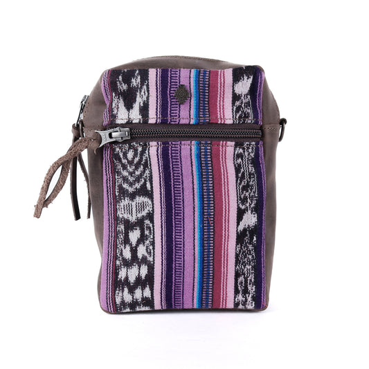 CROSSBODY TRAVEL BAG - CORTE - MOCHA - NO. 13833