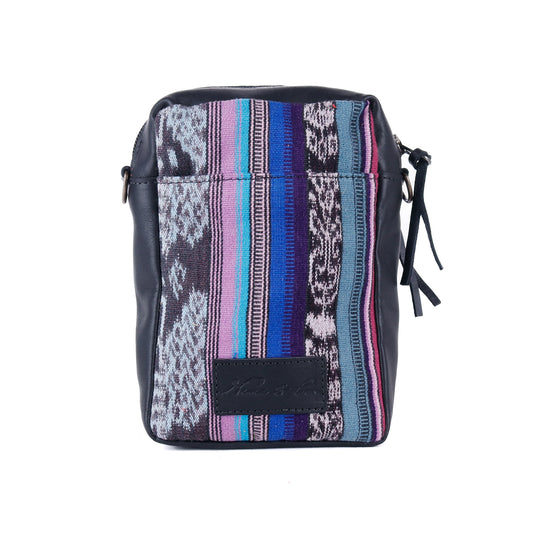 CROSSBODY TRAVEL BAG - CORTE - BLACK - NO. 13840