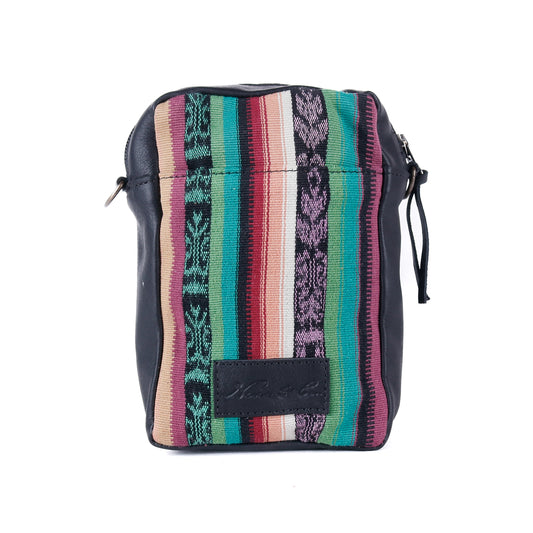 CROSSBODY TRAVEL BAG - CORTE - BLACK - NO. 13841
