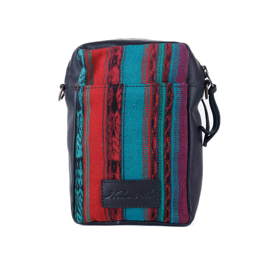 CROSSBODY TRAVEL BAG - CORTE - BLACK - NO. 13843