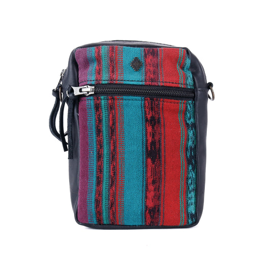 CROSSBODY TRAVEL BAG - CORTE - BLACK - NO. 13843