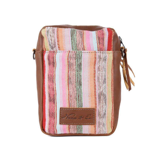 CROSSBODY TRAVEL BAG - CORTE - CAFE - NO. 13847