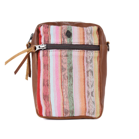 CROSSBODY TRAVEL BAG - CORTE - CAFE - NO. 13847