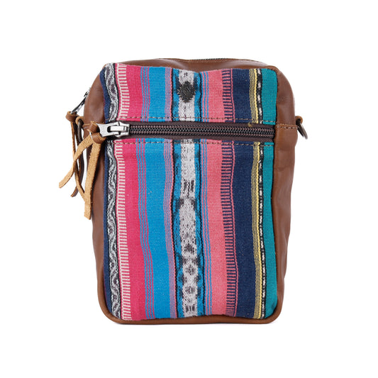 CROSSBODY TRAVEL BAG - CORTE - CAFE - NO. 13850