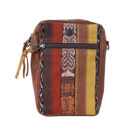 CROSSBODY TRAVEL BAG - CORTE - CAFE - NO. 13851