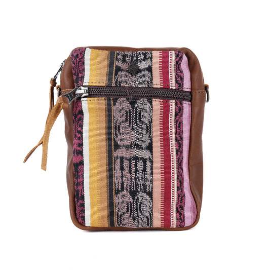 CROSSBODY TRAVEL BAG - CORTE - CAFE - NO. 13852