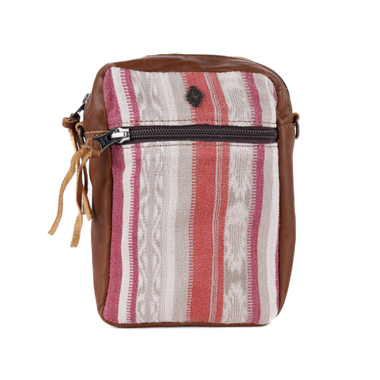CROSSBODY TRAVEL BAG - CORTE - CAFE - NO. 13853