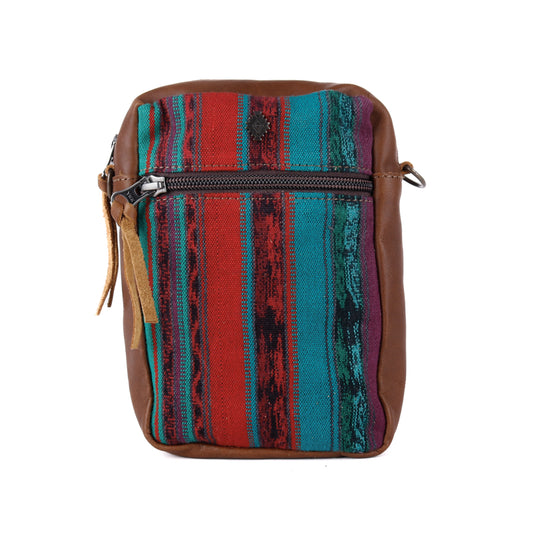 CROSSBODY TRAVEL BAG - CORTE - CAFE - NO. 13856