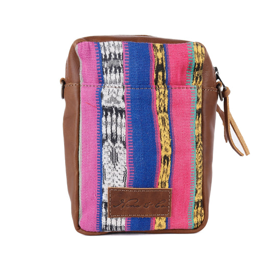 CROSSBODY TRAVEL BAG - CORTE - CAFE - NO. 13862