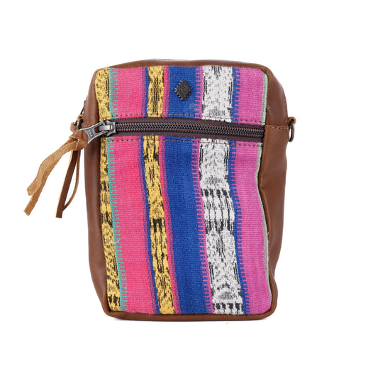 CROSSBODY TRAVEL BAG - CORTE - CAFE - NO. 13862