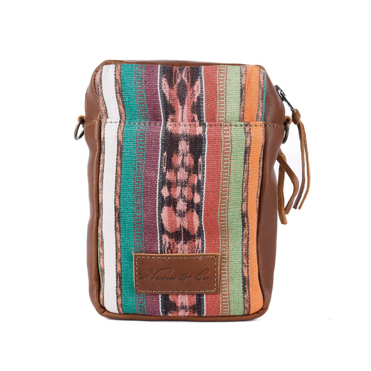 CROSSBODY TRAVEL BAG - CORTE - CAFE - NO. 13863