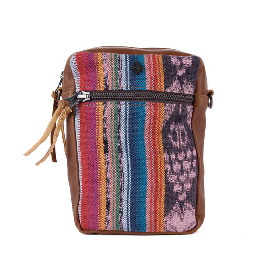 CROSSBODY TRAVEL BAG - CORTE - CAFE - NO. 13864