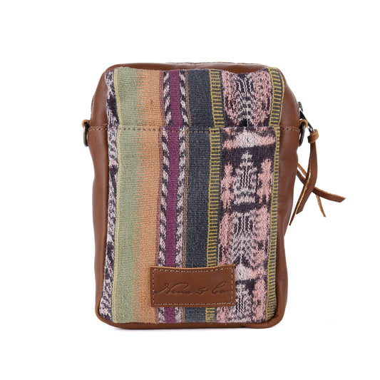 CROSSBODY TRAVEL BAG - CORTE - CAFE - NO. 13865