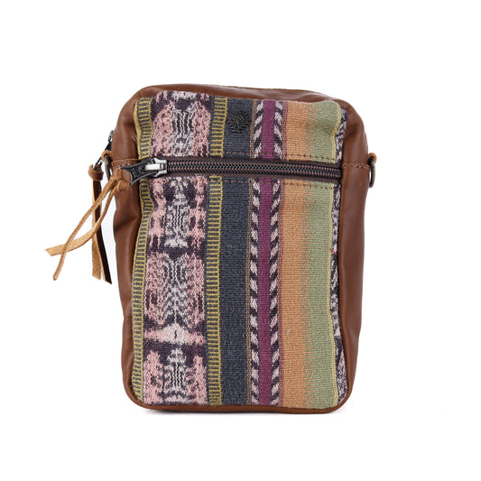 CROSSBODY TRAVEL BAG - CORTE - CAFE - NO. 13865