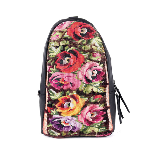 CROSSBODY SLING 2.0 - OOAK - BLACK - NO. 13924