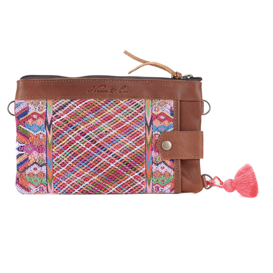 EVERYTHING CLUTCH - OOAK HUIPIL - CAFE - NO. 14008