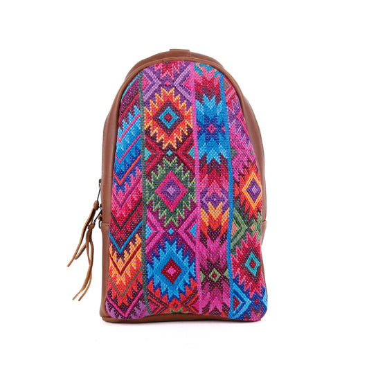 CROSSBODY SLING 2.0 - OOAK - CAFE - NO. 14056