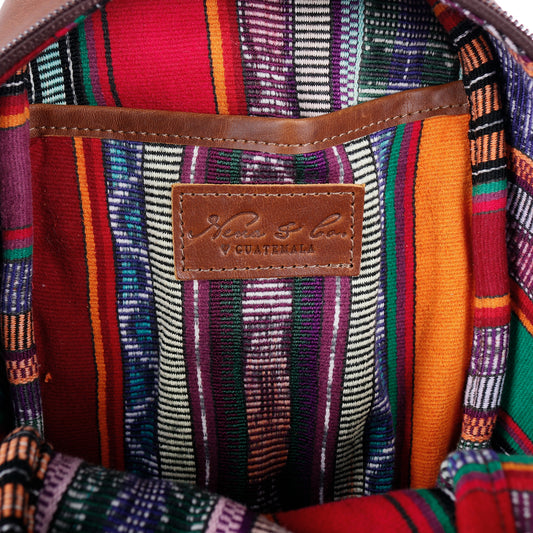 CROSSBODY SLING 2.0 - OOAK - CAFE - NO. 14058