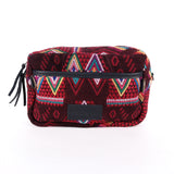 WANDER CROSSBODY BAG + STRAP SET - OOAK HUIPIL & CORTE - BLACK - NO. 14087
