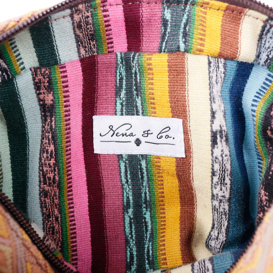 WANDER CROSSBODY BAG + STRAP SET - OOAK HUIPIL & CORTE - WRANGLER - NO. 14118