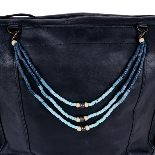 BEADED BAG NECKLACE - NO. 14353