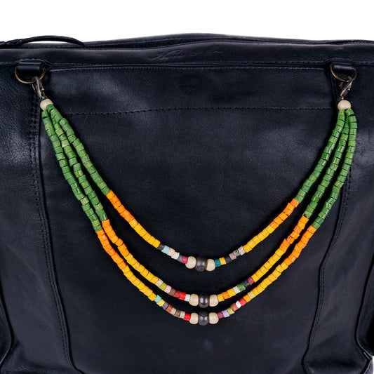 BEADED BAG NECKLACE - NO. 14354