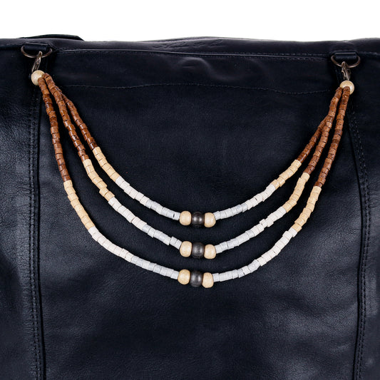 BEADED BAG NECKLACE - NO. 14359