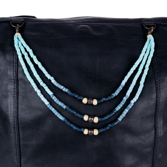 BEADED BAG NECKLACE - NO. 14360