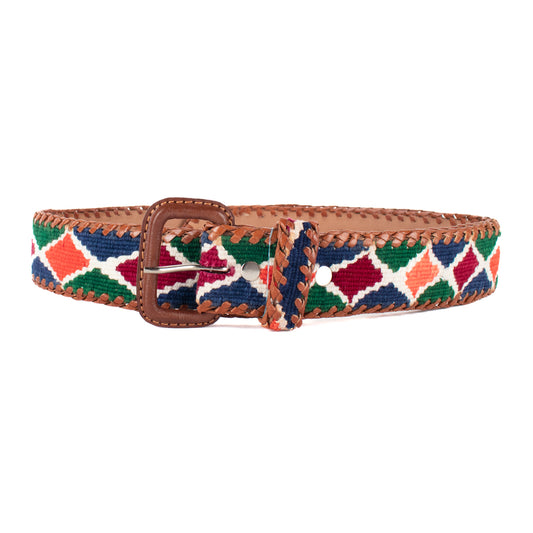 MARKET BELT 33.5-37.5" - OOAK - NO. 14700
