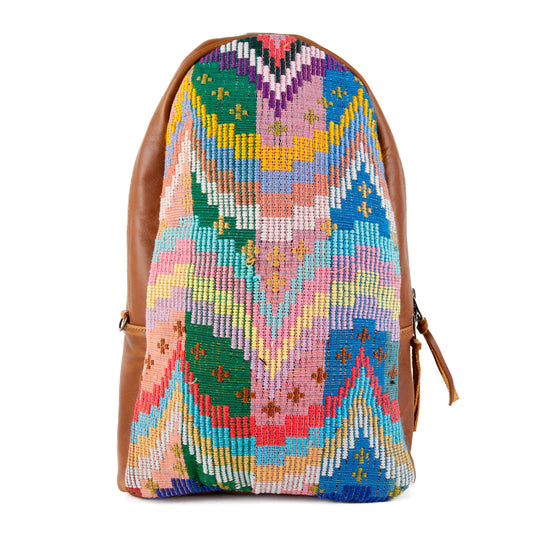 CROSSBODY SLING 2.0 - LARGE - H&S MOONS - CAFE - NO. 15387