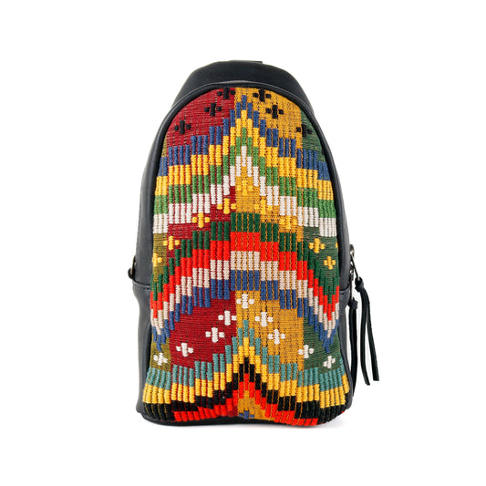 2.0 CROSSBODY SLING - SMALL - H&S MOONS - BLACK - NO. 15416